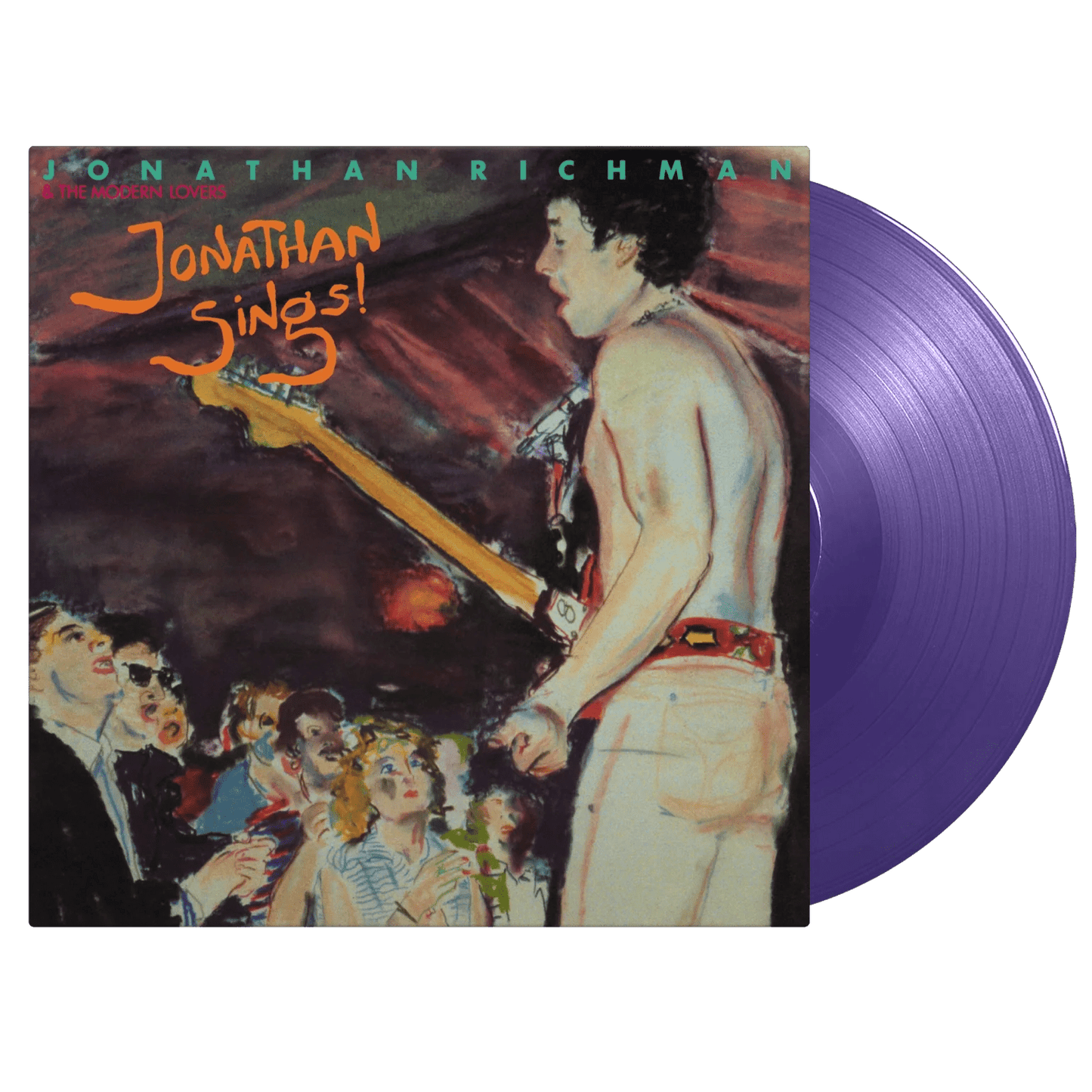 Jonathan Richman Jonathan Sings! album artwork featuring romantic and joyful songs