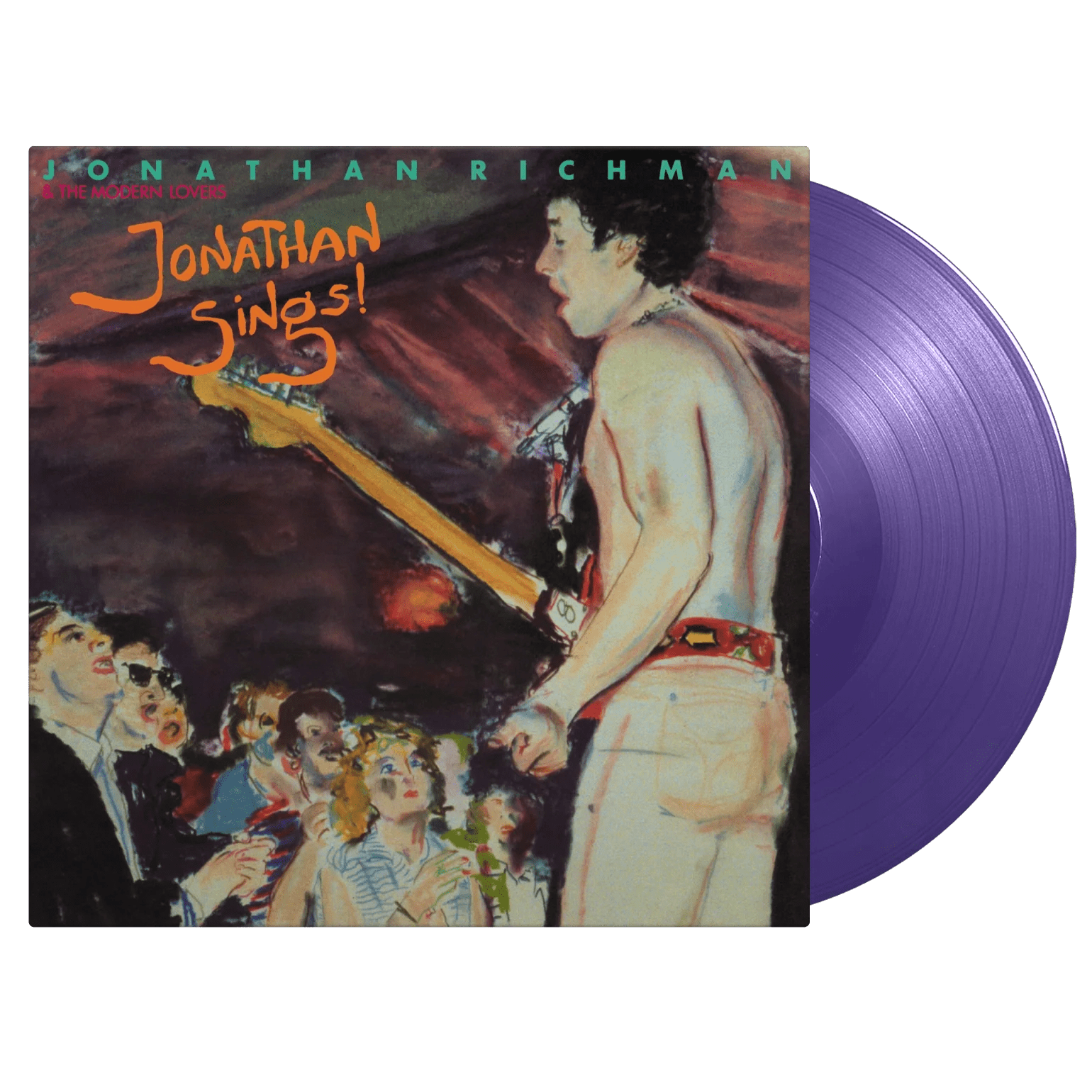Jonathan Richman Jonathan Sings! album artwork featuring romantic and joyful songs