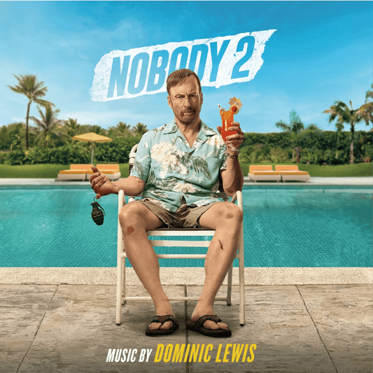 Nobody 2 soundtrack limited edition turquoise vinyl with insert, featuring Dominic Lewis