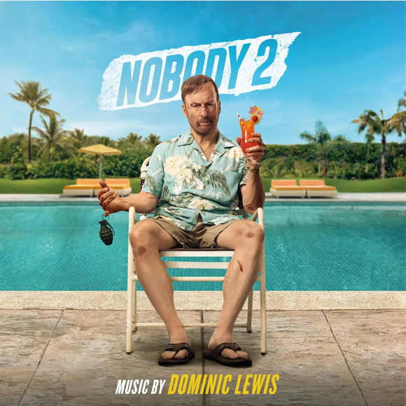 Nobody 2 soundtrack limited edition turquoise vinyl with insert, featuring Dominic Lewis