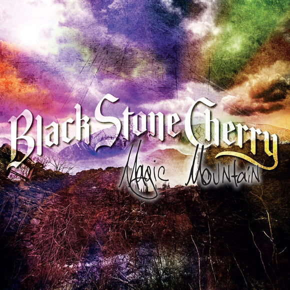 Black Stone Cherry - Magic Mountain limited edition 2LP on gold and purple marble vinyl.