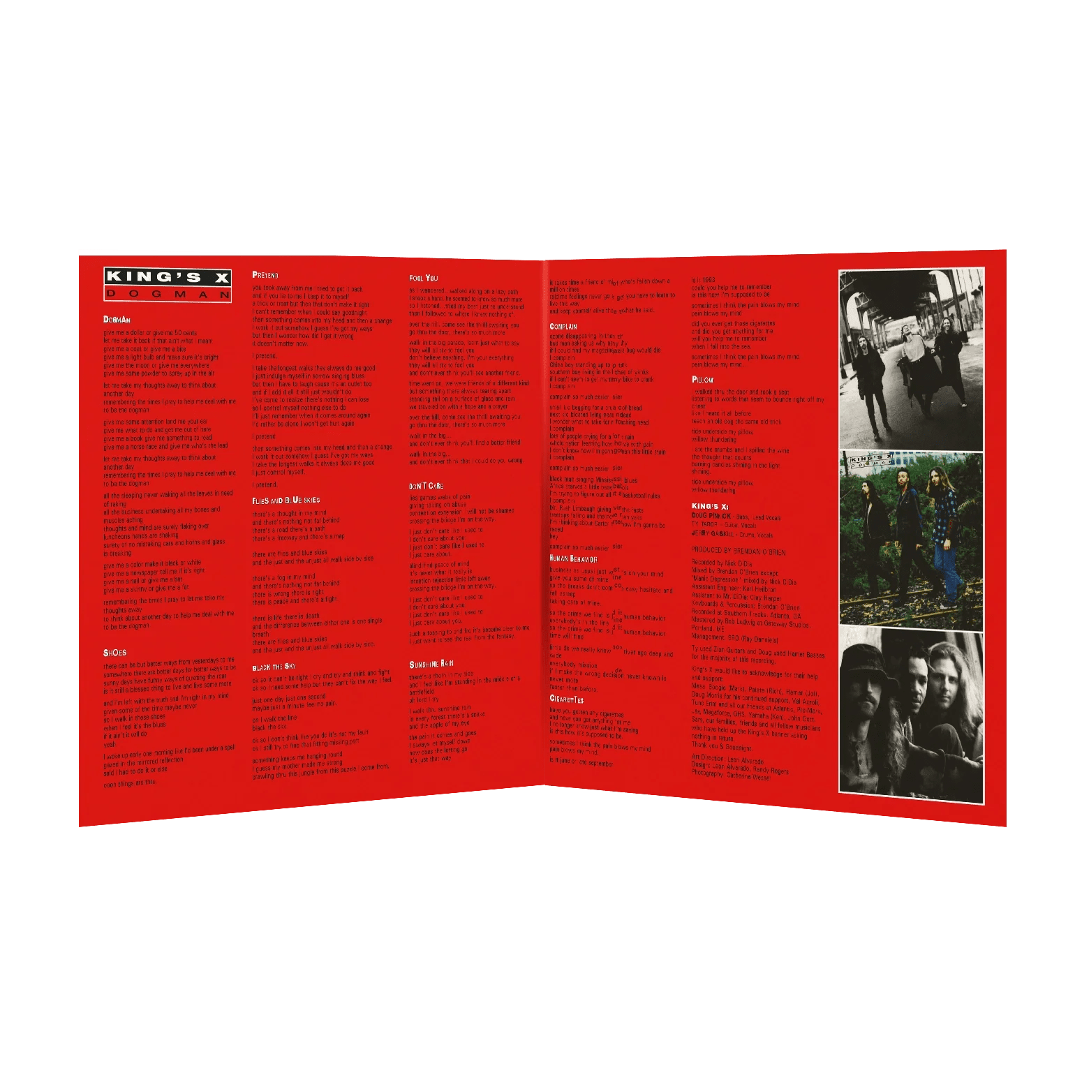 King’s X Dogman 1994 – Iconic rock release produced by Brendan O’Brien