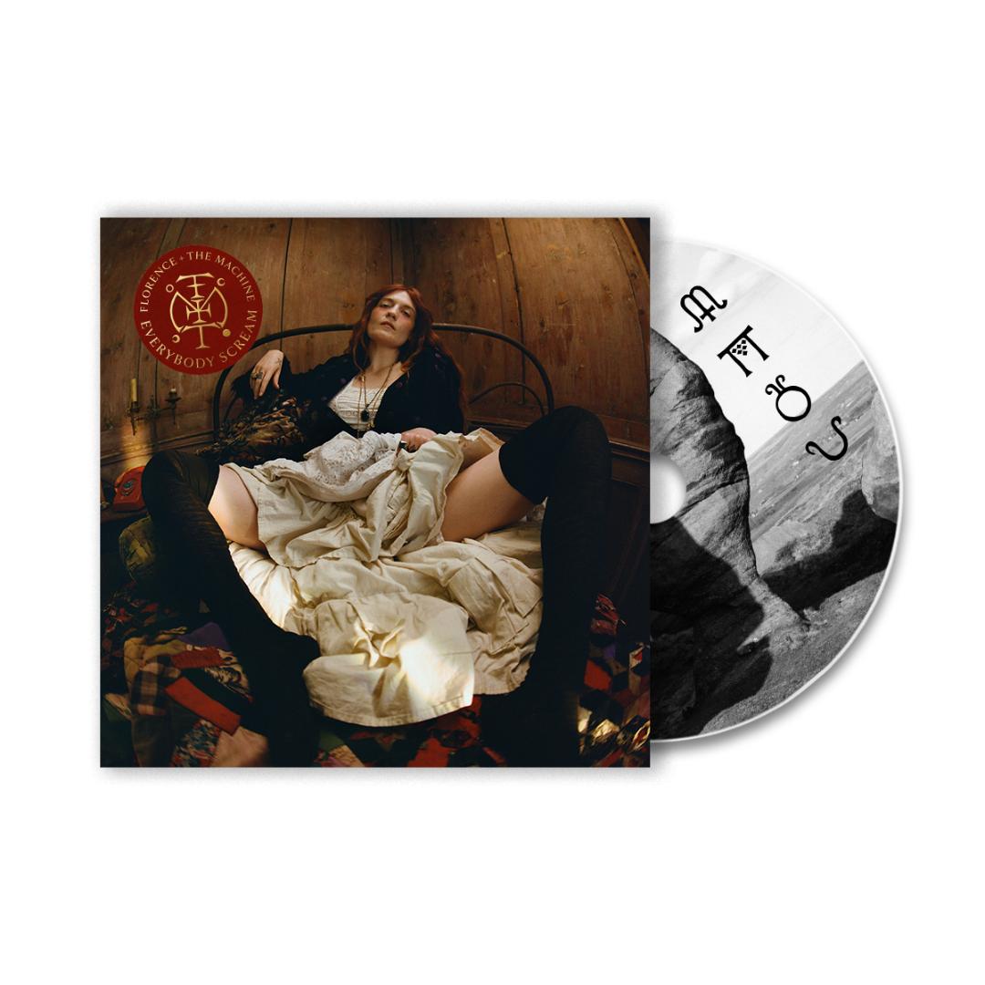 Florence + The Machine Everybody Screams CD Cover