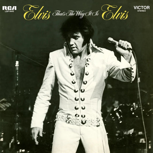 Elvis Presley That’s The Way It Is limited red vinyl 12th studio album collectible
