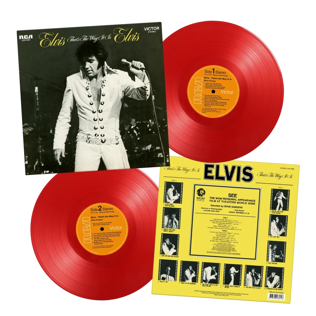 Elvis Presley 12th studio album That’s The Way It Is collectible red vinyl LP