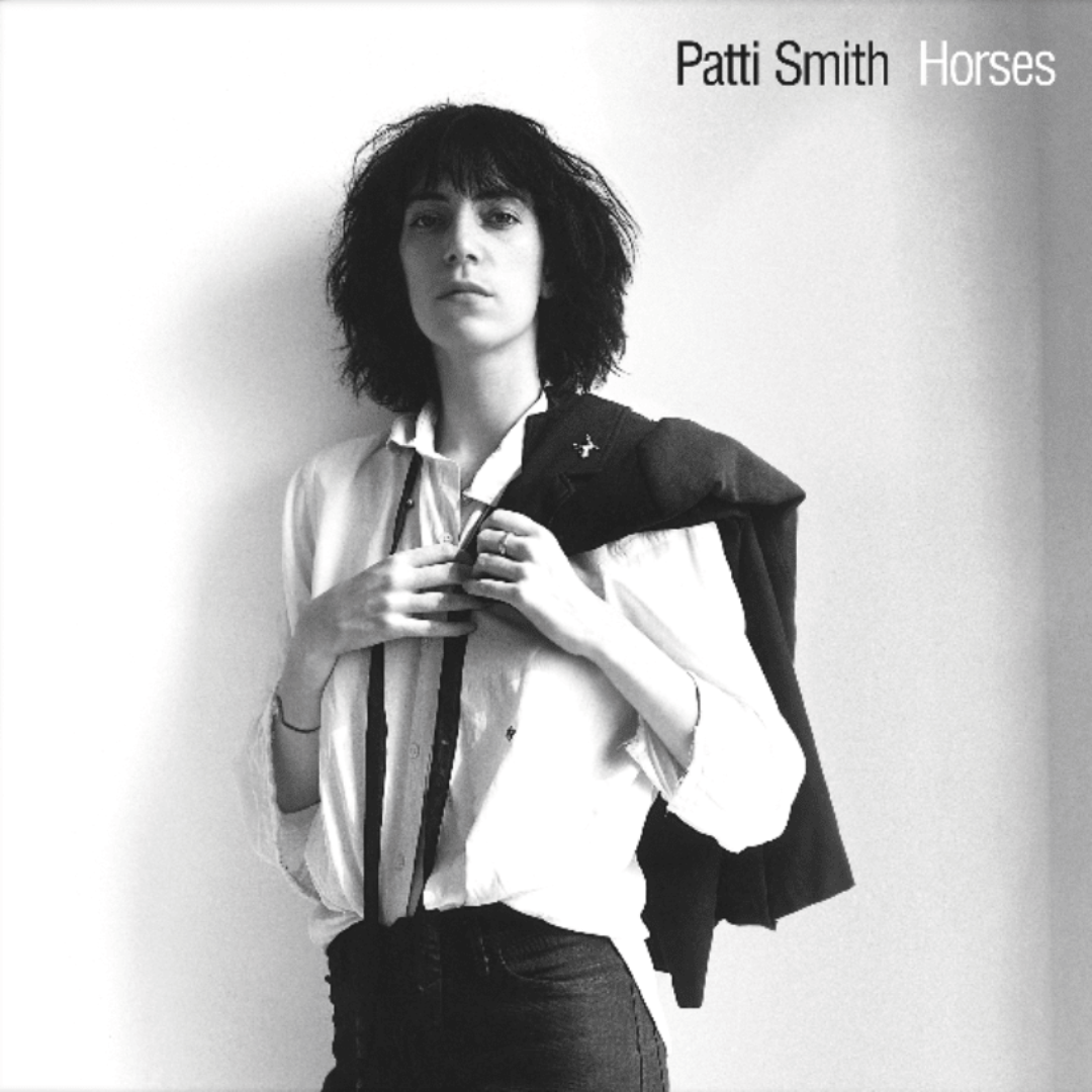 Patti Smith Horses 50th Anniversary vinyl 2LP set cover artwork
