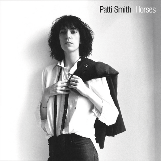 Patti Smith Horses 50th Anniversary vinyl 2LP set cover artwork
