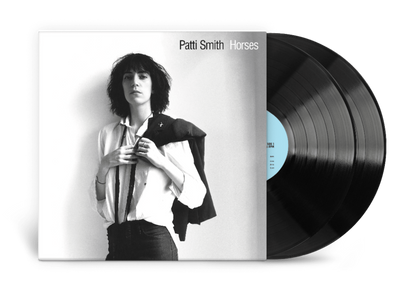 Patti Smith Horses 50th Anniversary vinyl gatefold artwork display