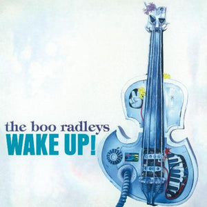 The Boo Radleys Wake Up album cover art with bold 90s design