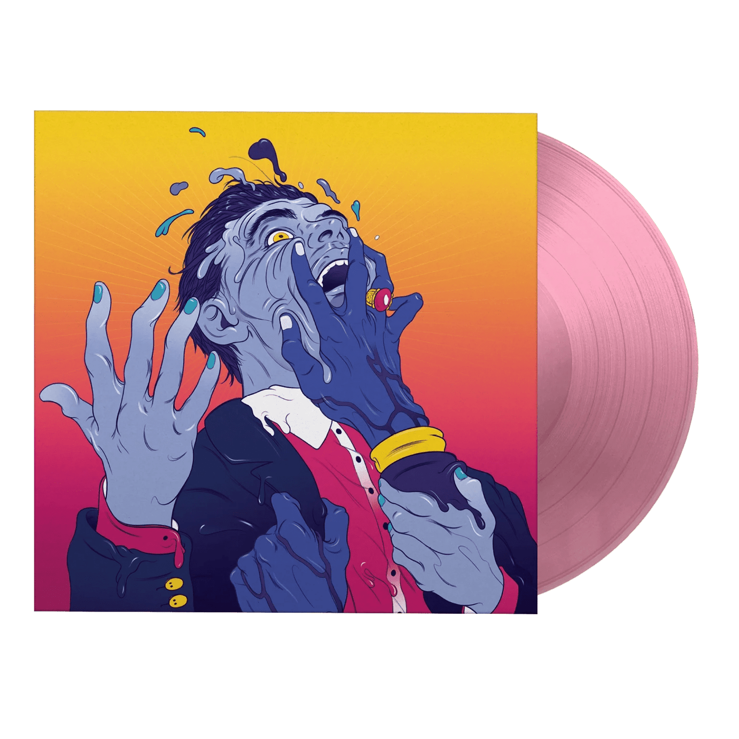 Get To Heaven album by Everything Everything on vibrant magenta vinyl