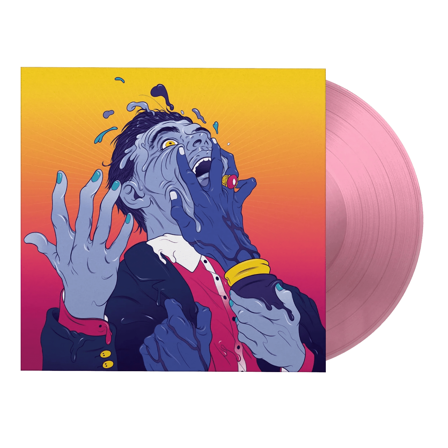 Get To Heaven album by Everything Everything on vibrant magenta vinyl
