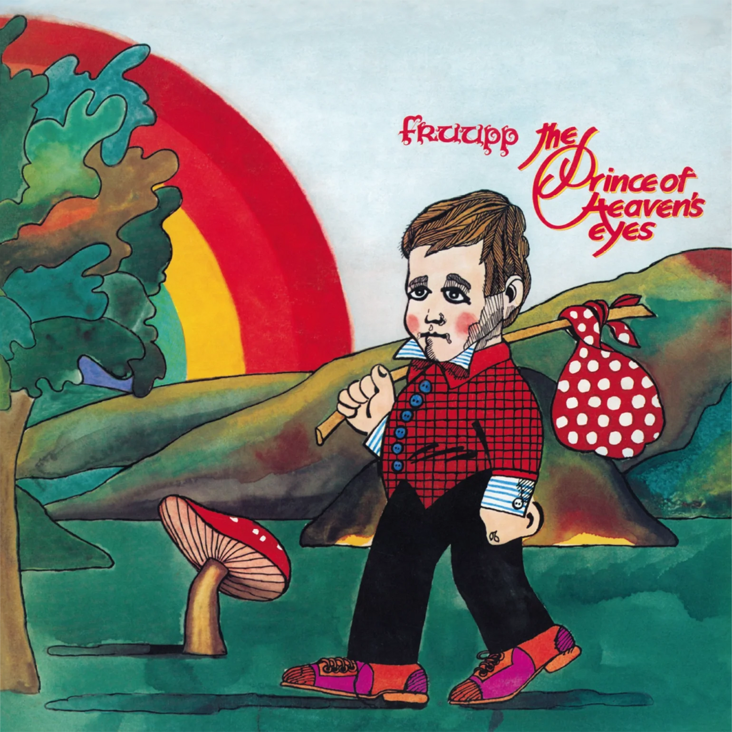 Fruupp The Prince Of Heaven’s Eyes limited red vinyl prog rock album