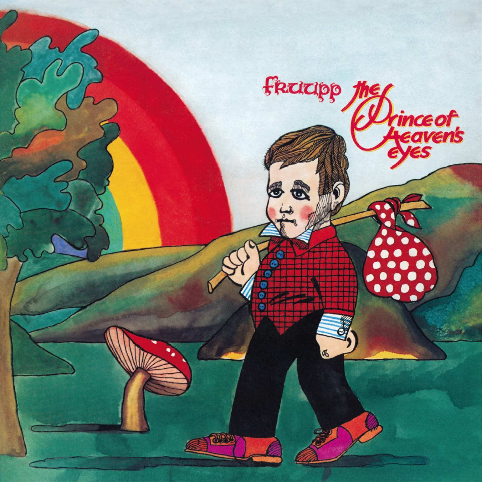 Fruupp The Prince Of Heaven’s Eyes limited red vinyl prog rock album