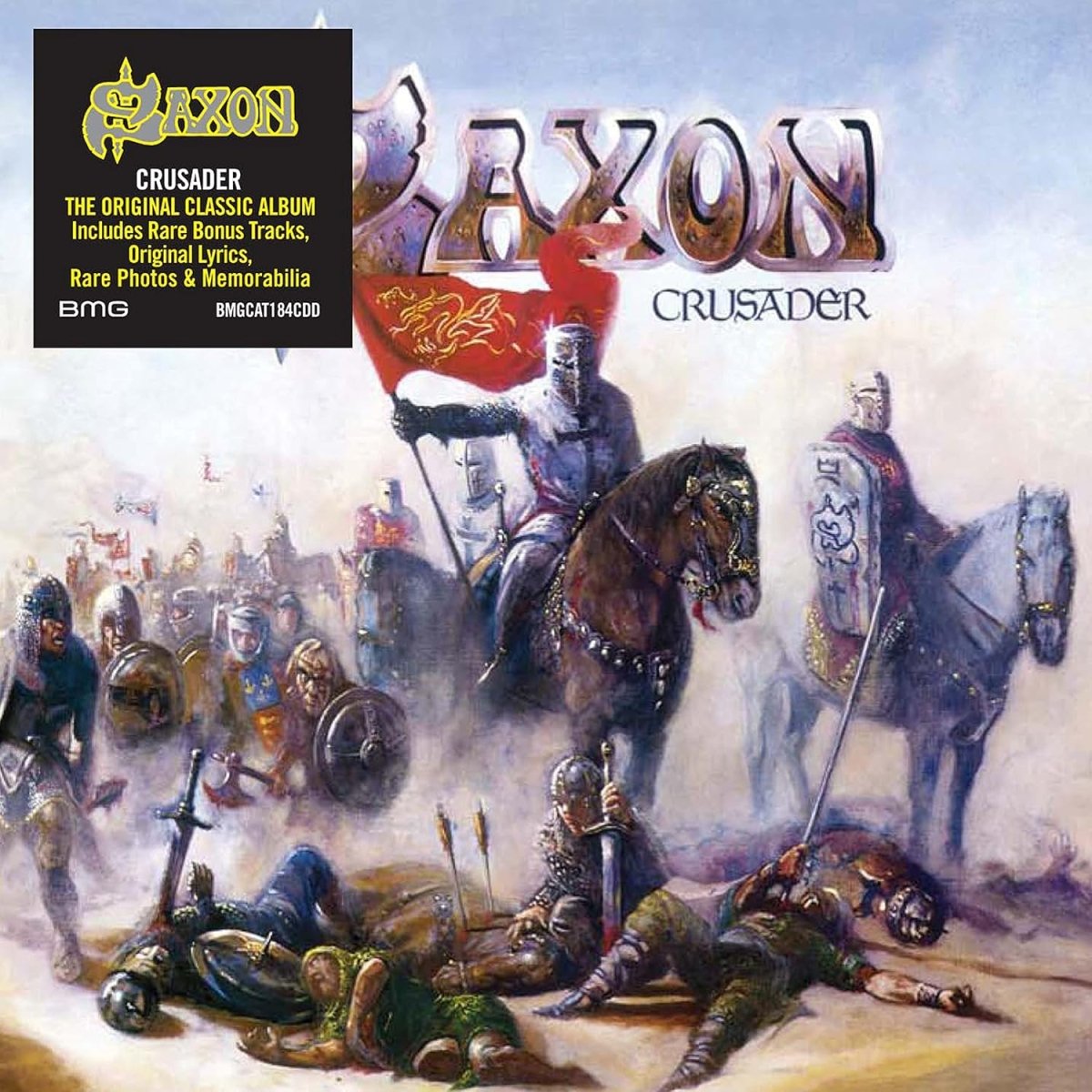 Crusader by Saxon sixth studio album from the NWOBHM pioneers