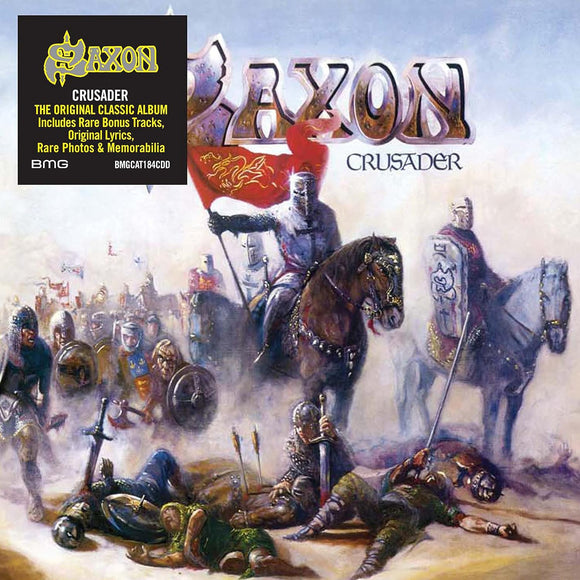 Crusader by Saxon sixth studio album from the NWOBHM pioneers