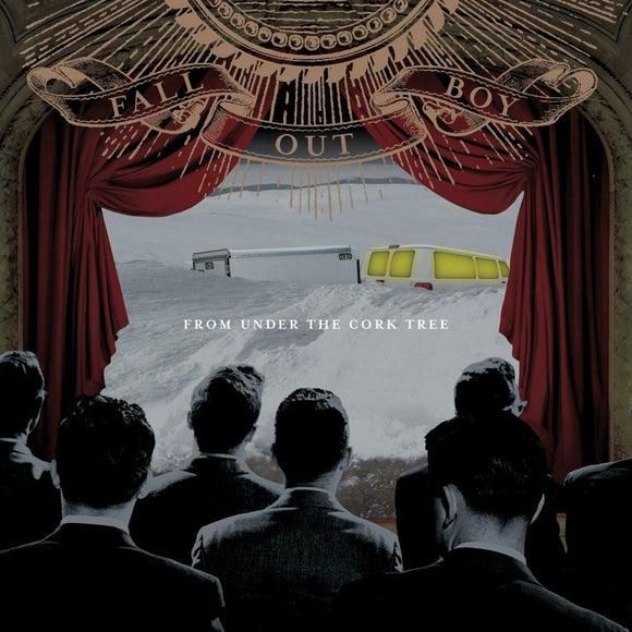 Fall Out Boy From Under The Cork Tree album cover featuring iconic pop-punk artwork.