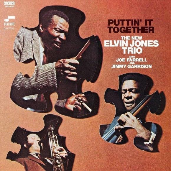 Elvin Jones Puttin’ It Together Blue Note Classic Vinyl Edition album cover artwork.