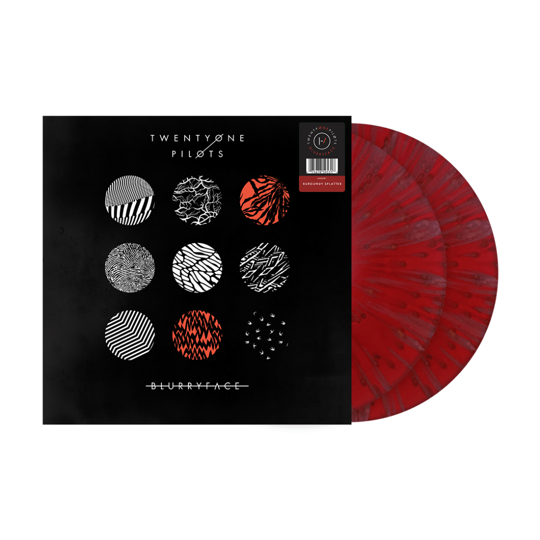 Blurryface by Twenty One Pilots, alternative rock and electronic fusion album.