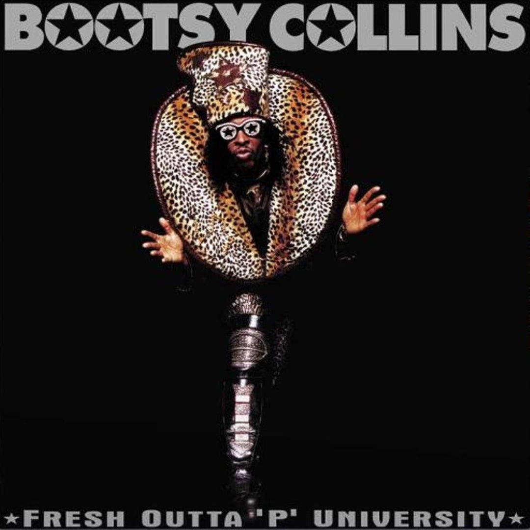 Bootsy Collins Fresh Outta 'P' University album cover, 2×180g LP vinyl edition
