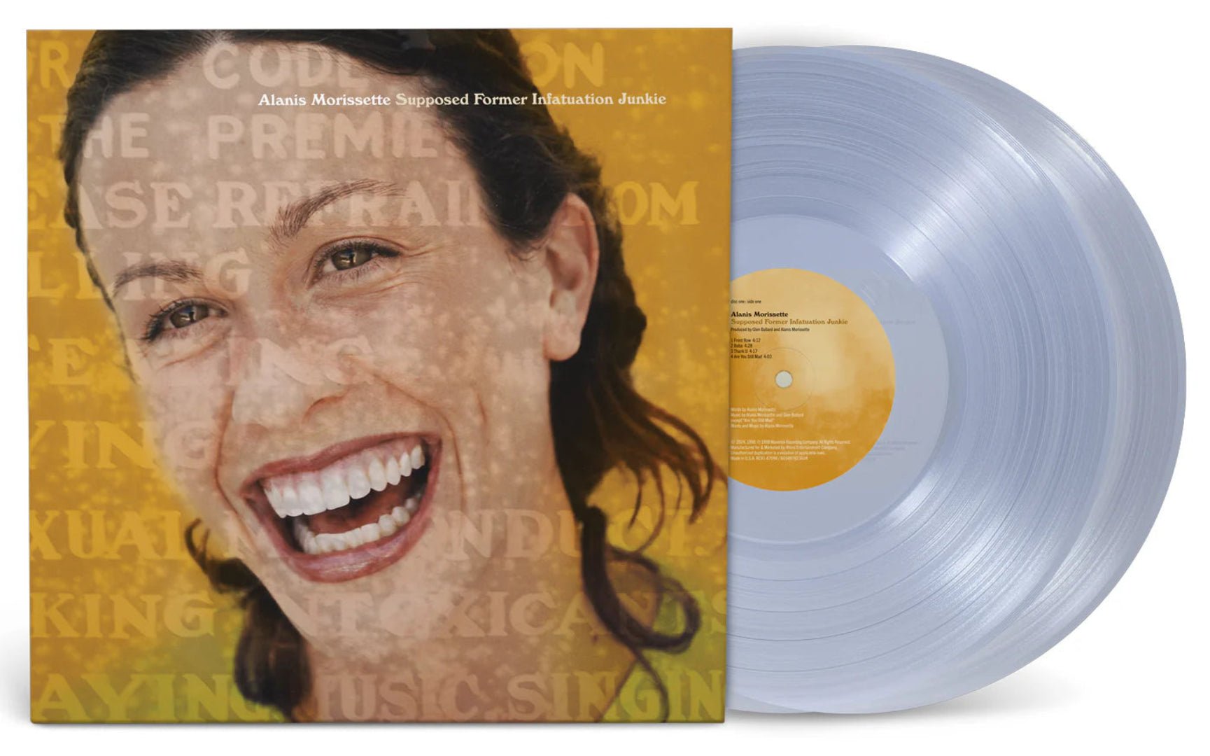 2LP vinyl reissue of Alanis Morissette’s Supposed Former Infatuation Junkie