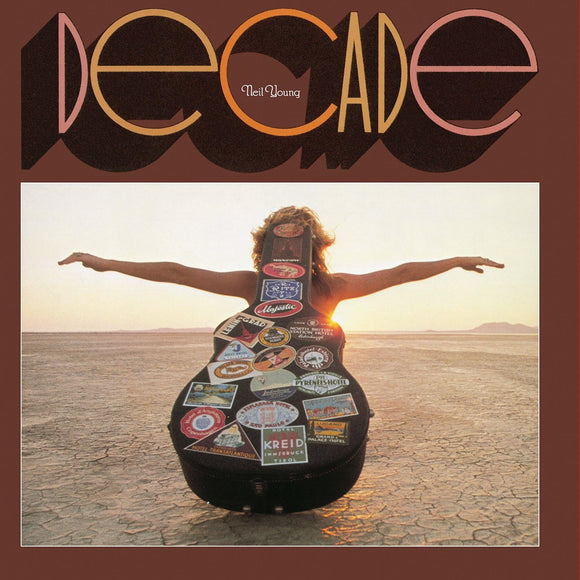 Neil Young Decade 3LP vinyl compilation spanning 1966–1976 remastered in 2017