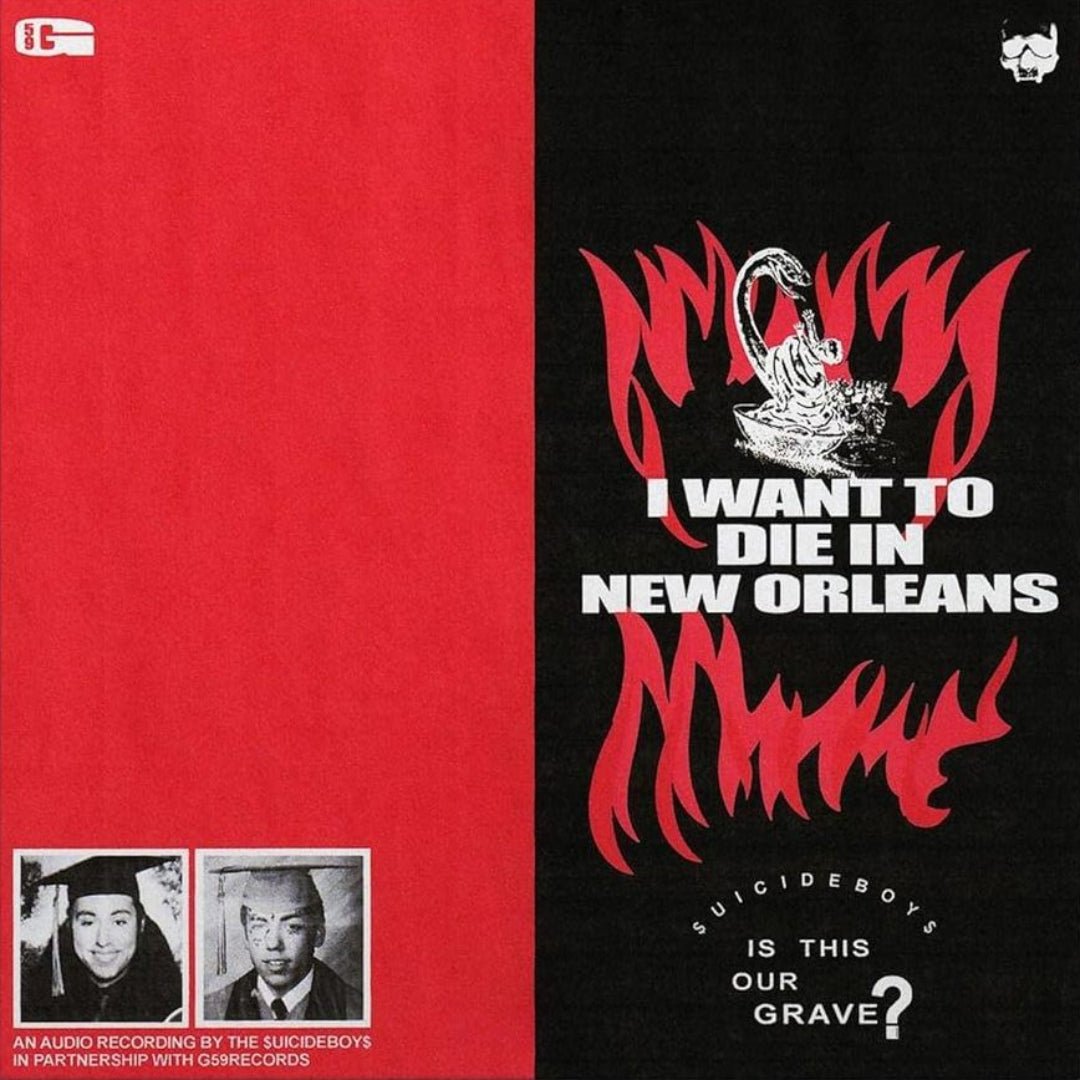$uicideboy$ – I Want to Die in New Orleans album cover, debut underground hip hop