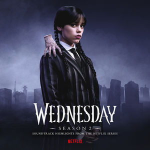 Wednesday Season 2 deluxe purple and black vinyl with poster and inserts