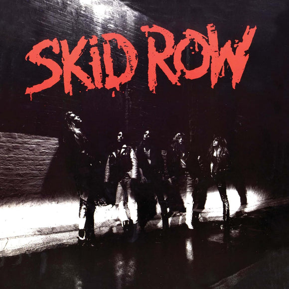 Skid Row debut album cover featuring hits 18 and Life, I Remember You, Youth Gone Wild