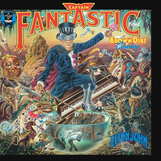 Elton John Captain Fantastic 50th anniversary 2CD edition with demos and live tracks