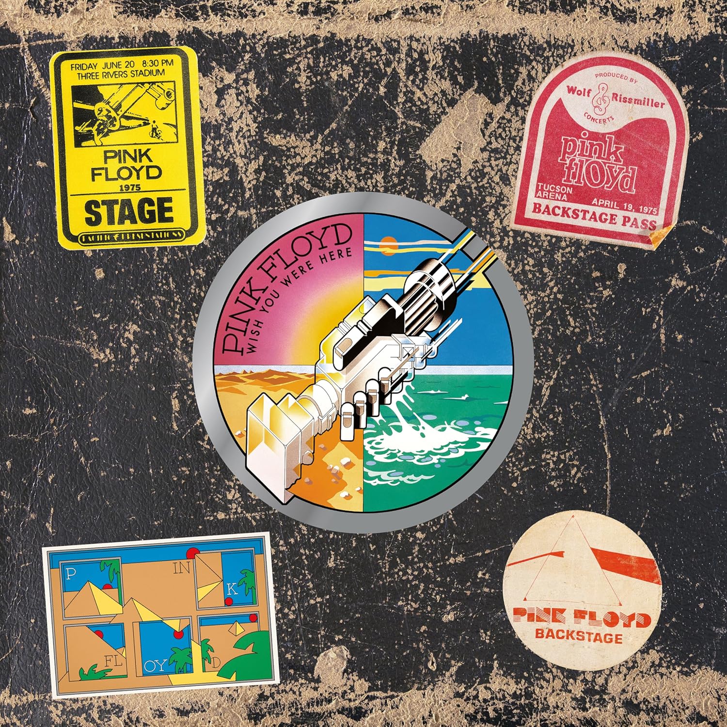 Pink Floyd Wish You Were Here 50th anniversary 3LP vinyl with studio rarities