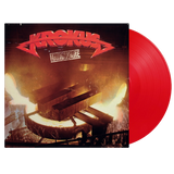 Hardware by Krokus red vinyl pressing with lyric insert heavy metal classic LP