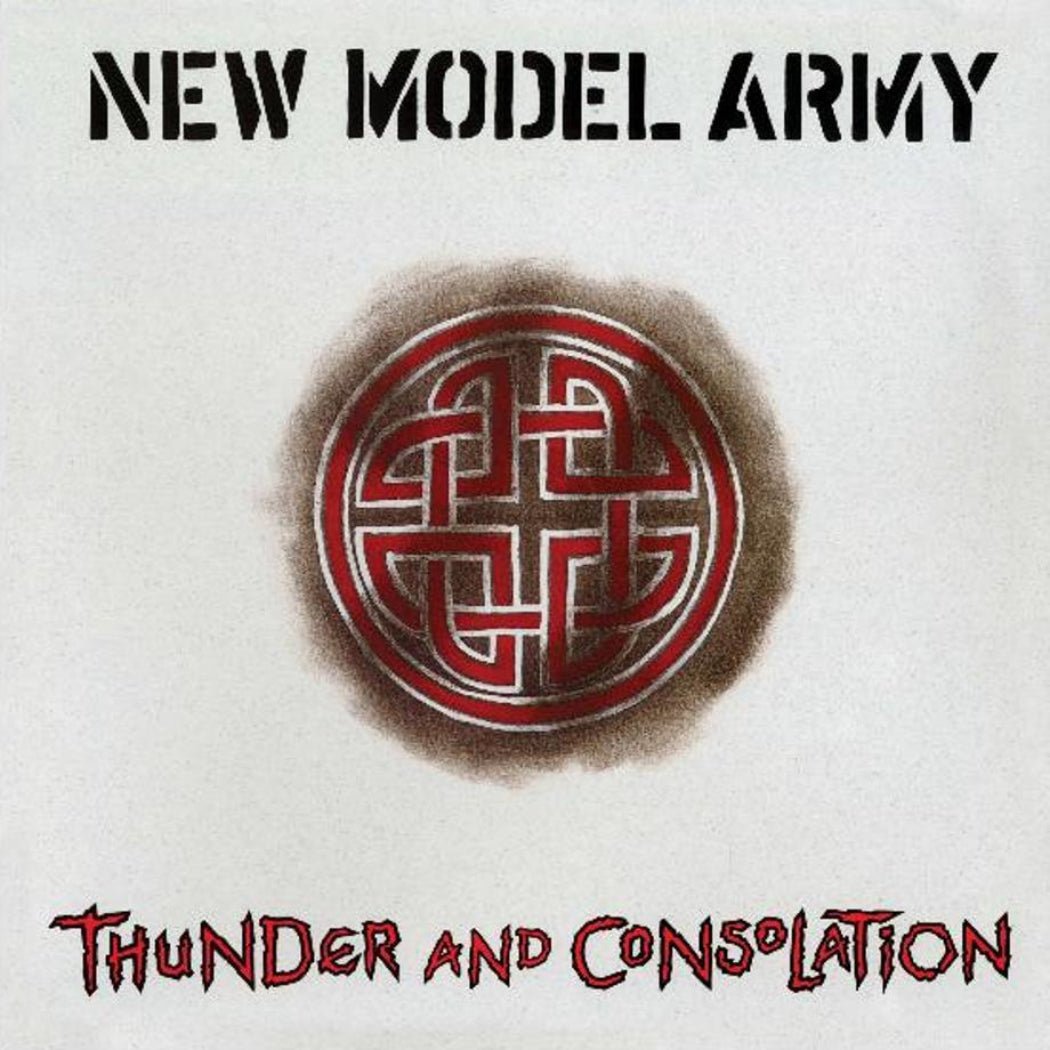 New Model Army Thunder & Consolation deluxe 2LP black vinyl edition album cover