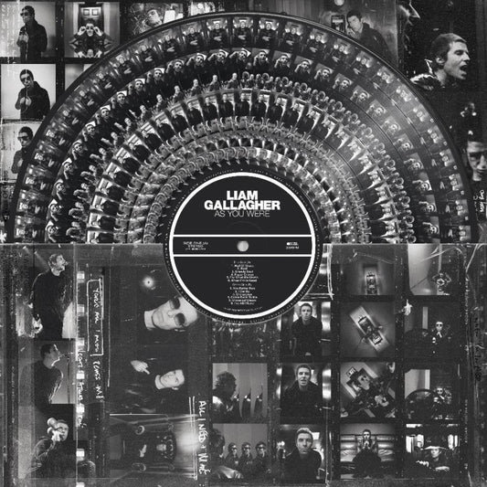 Liam Gallagher As You Were limited edition zoetrope vinyl National Album Day cover