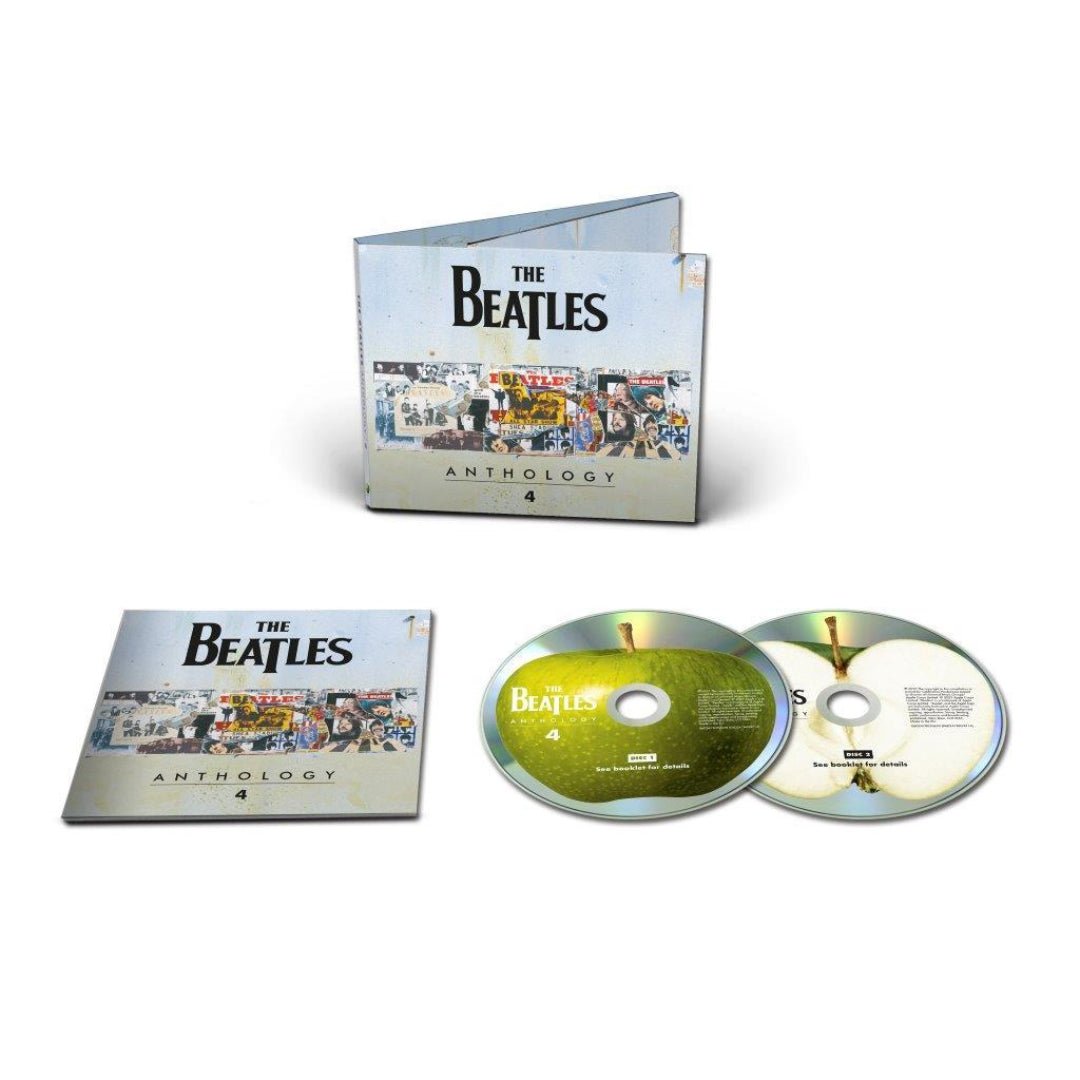 Anthology 4 double CD set by The Beatles featuring unreleased demos and new mixes
