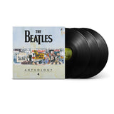 Anthology 4 triple LP set by The Beatles with rare tracks and demos cover art