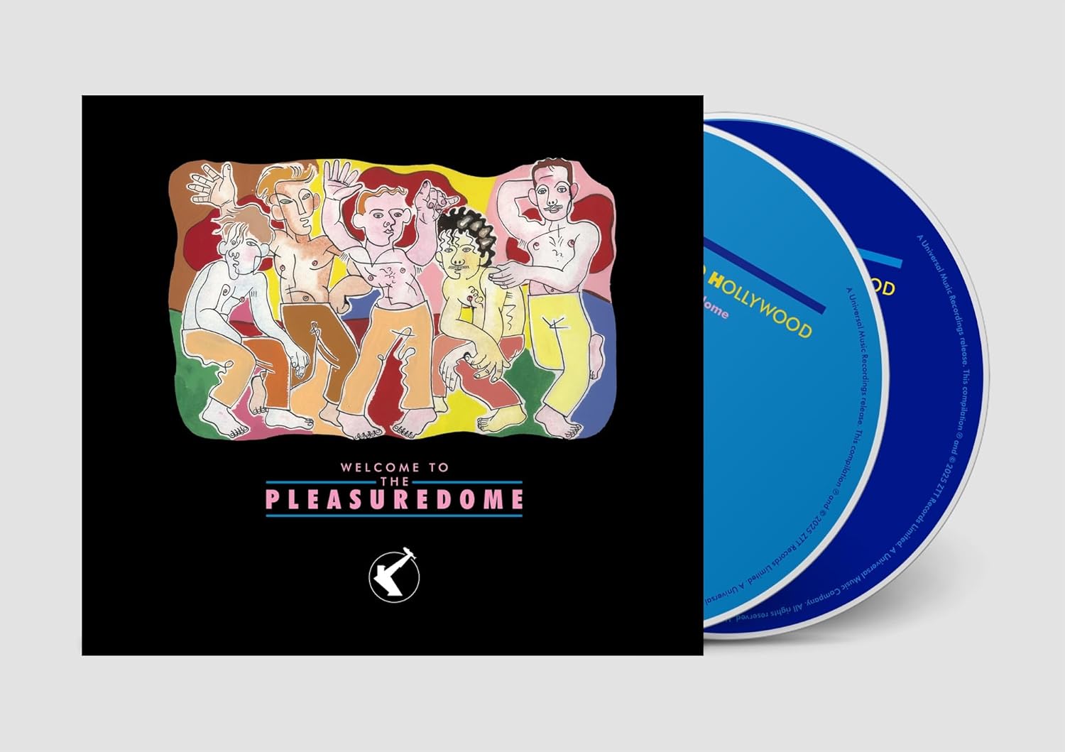 Deluxe 2CD digipak of Welcome to the Pleasuredome with 20-page booklet inside