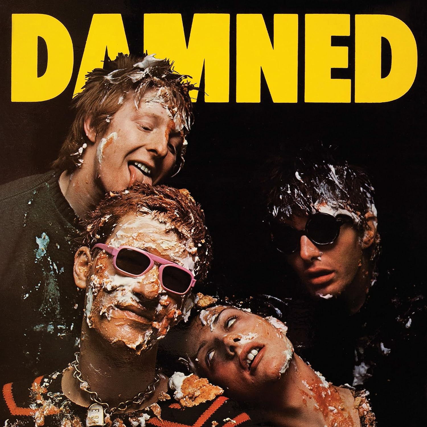 The Damned Damned Damned CD cover – 1977 UK punk rock debut album