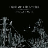 The Lost Riots debut album on battered metal colour vinyl with silver foiled sleeve