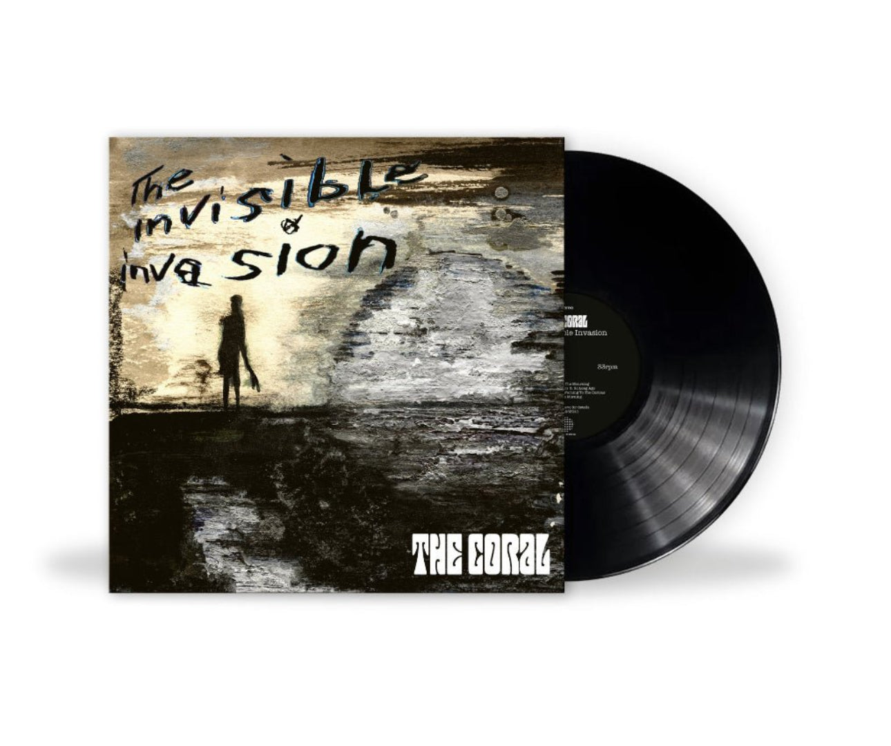180g black vinyl of Coral’s The Invisible Invasion featuring Something Inside Of Me