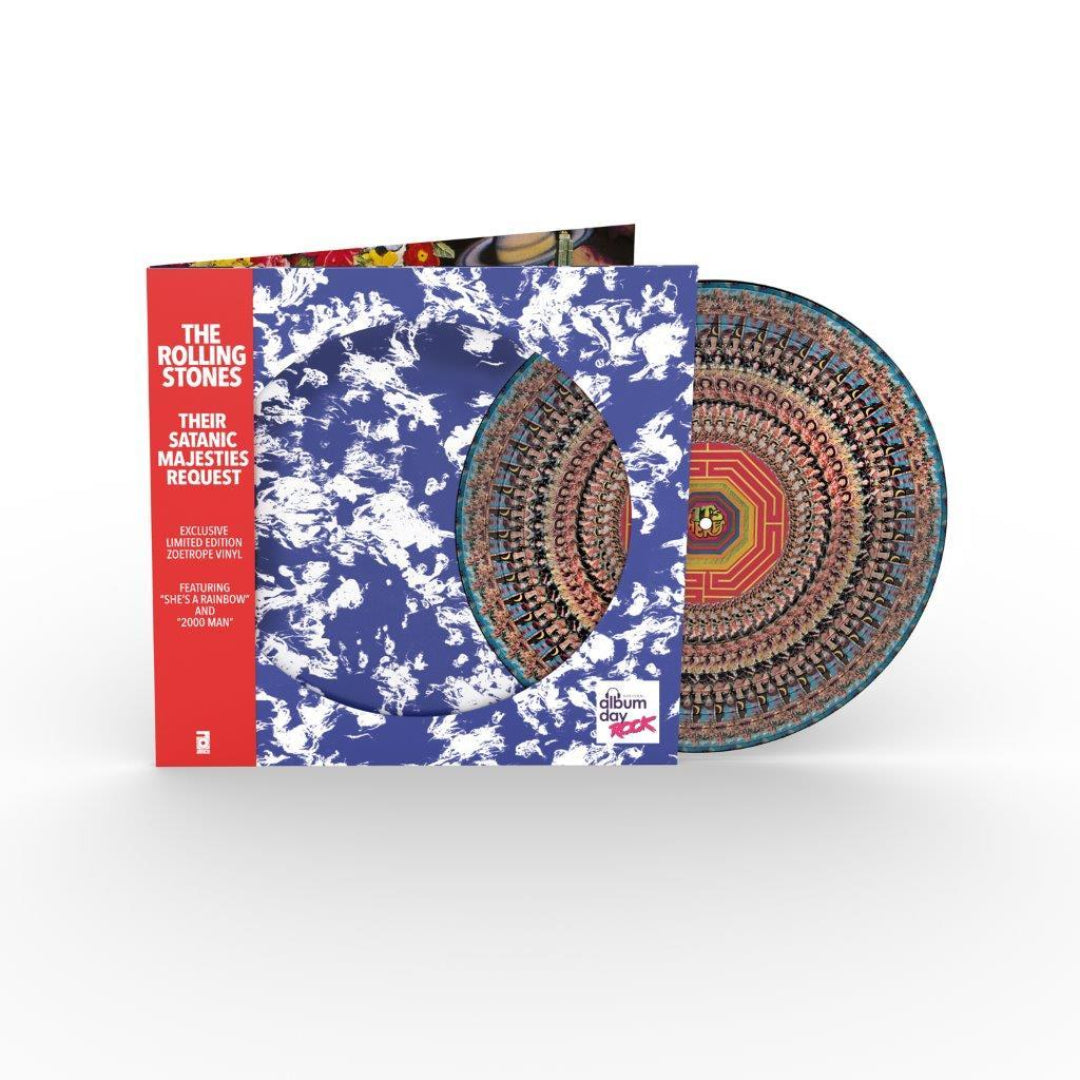 Psychedelic 1967 album by The Rolling Stones on limited zoetrope vinyl collector edition