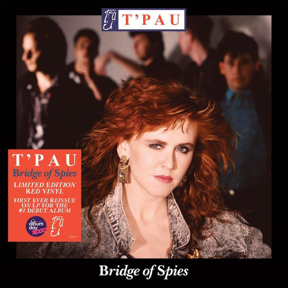 T’Pau Bridge of Spies LP red vinyl – 1987 debut album hits China In Your Hand, Heart And Soul.