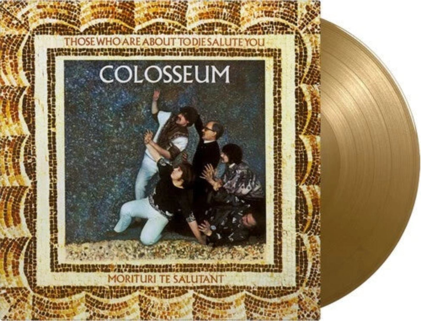 Limited edition Colosseum debut album on 180g gold coloured audiophile vinyl