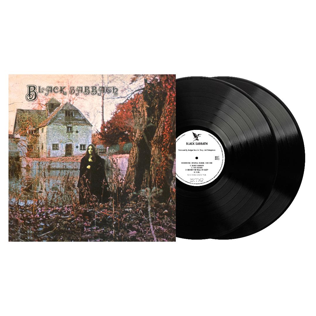 Classic heavy metal Black Sabbath vinyl with alternative and instrumental tracks.