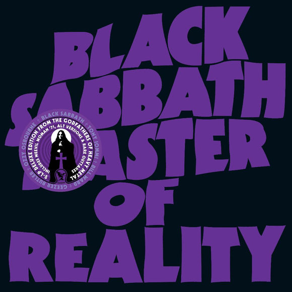 Black Sabbath Master of Reality deluxe edition with rare bonus tracks