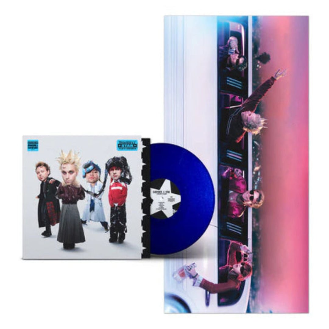 Everyone’s A Star! cover art with vibrant visuals representing 5SOS’s new era
