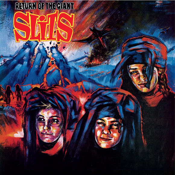 The Slits Return of the Giant Slits limited edition blue marble vinyl album