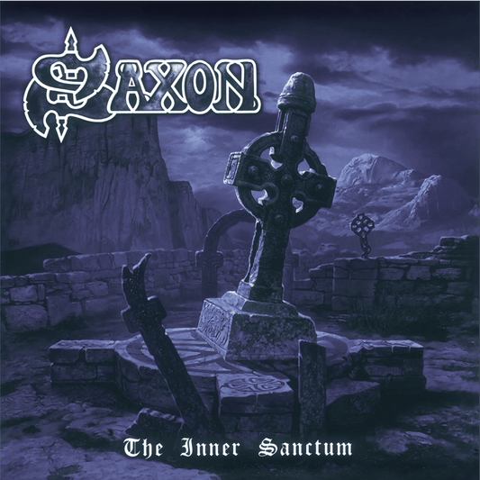 Saxon The Inner Sanctum limited edition purple vinyl album