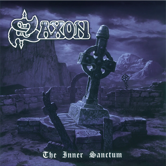 Saxon The Inner Sanctum limited edition purple vinyl album
