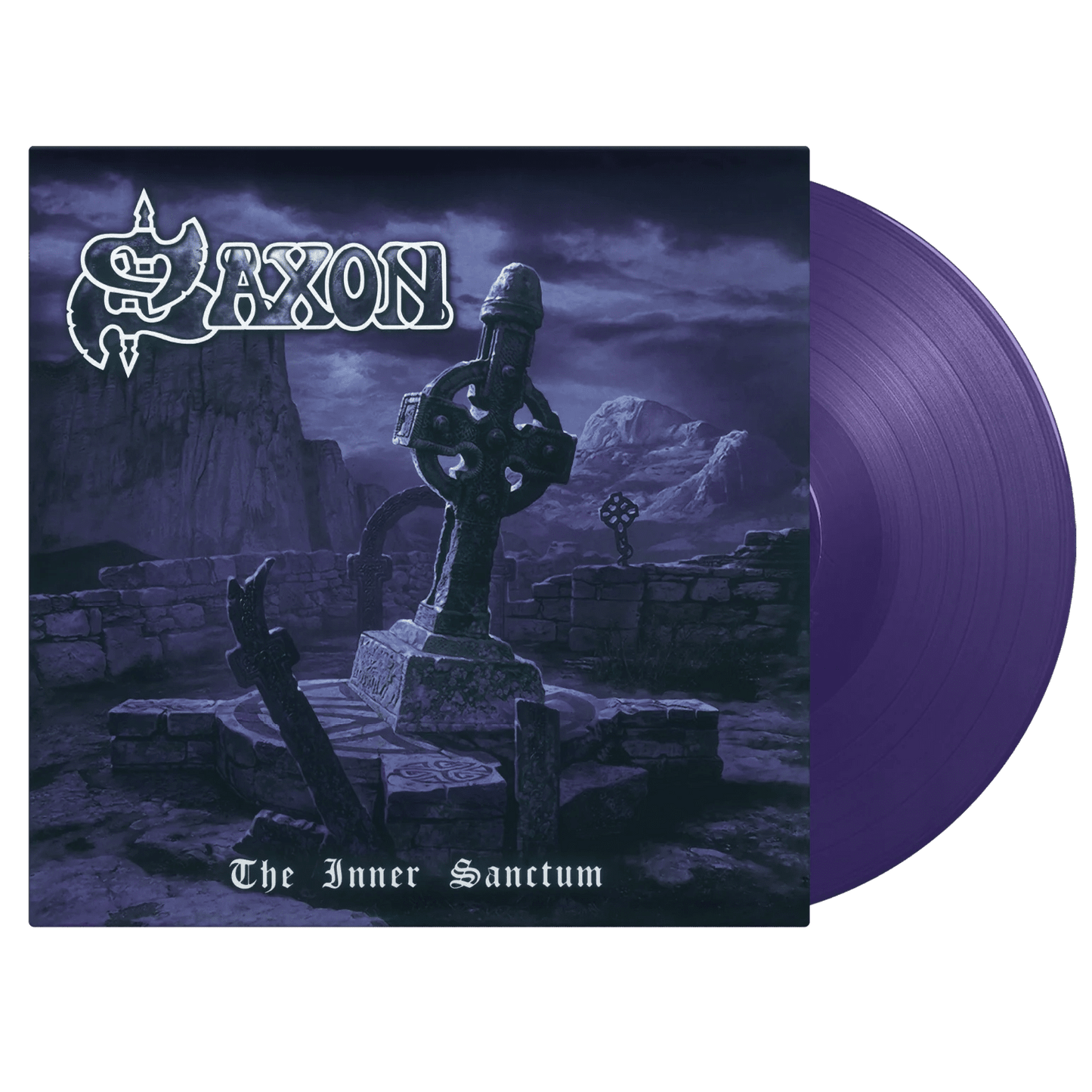 Saxon The Inner Sanctum limited edition purple vinyl album