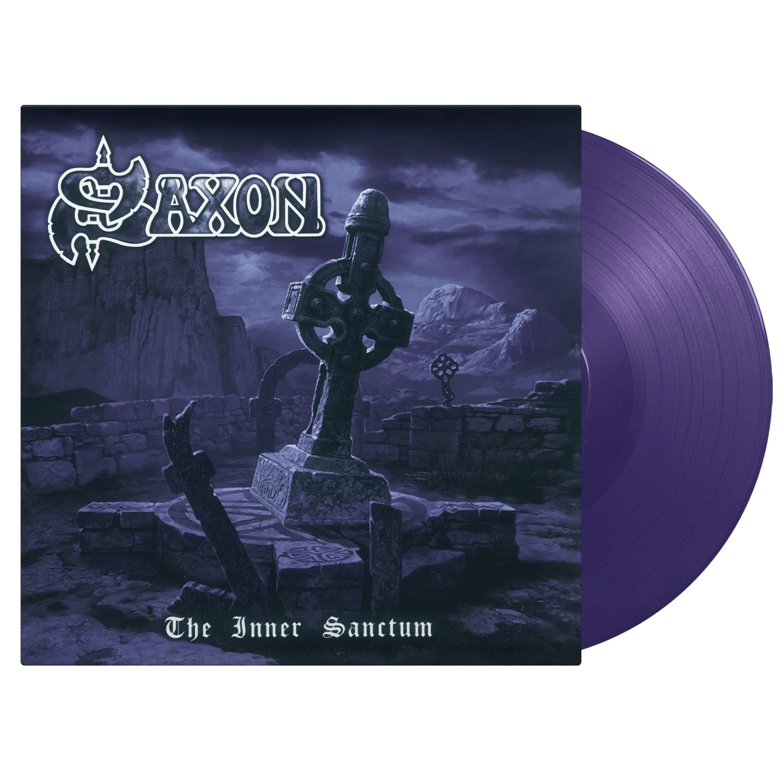 Saxon The Inner Sanctum limited edition purple vinyl album
